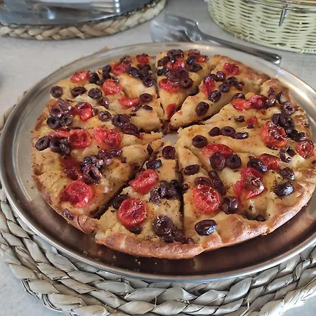 Ξενοδοχείο με διαμερίσματα πράσινο - γαλάζιο Mourésion