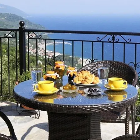 Ξενοδοχείο με διαμερίσματα πράσινο - γαλάζιο